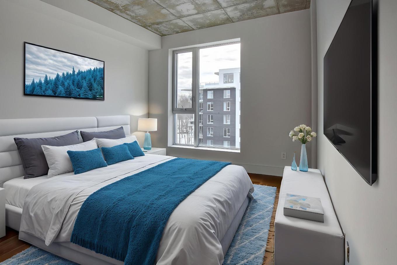 Chambre à coucher - 403-281 Ch. Du Bas-De-Ste-Thérèse, Blainville, QC - Indoor Photo Showing Bedroom