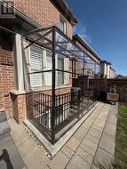 Newly Built Canopy Covering Stairs & Entrance -