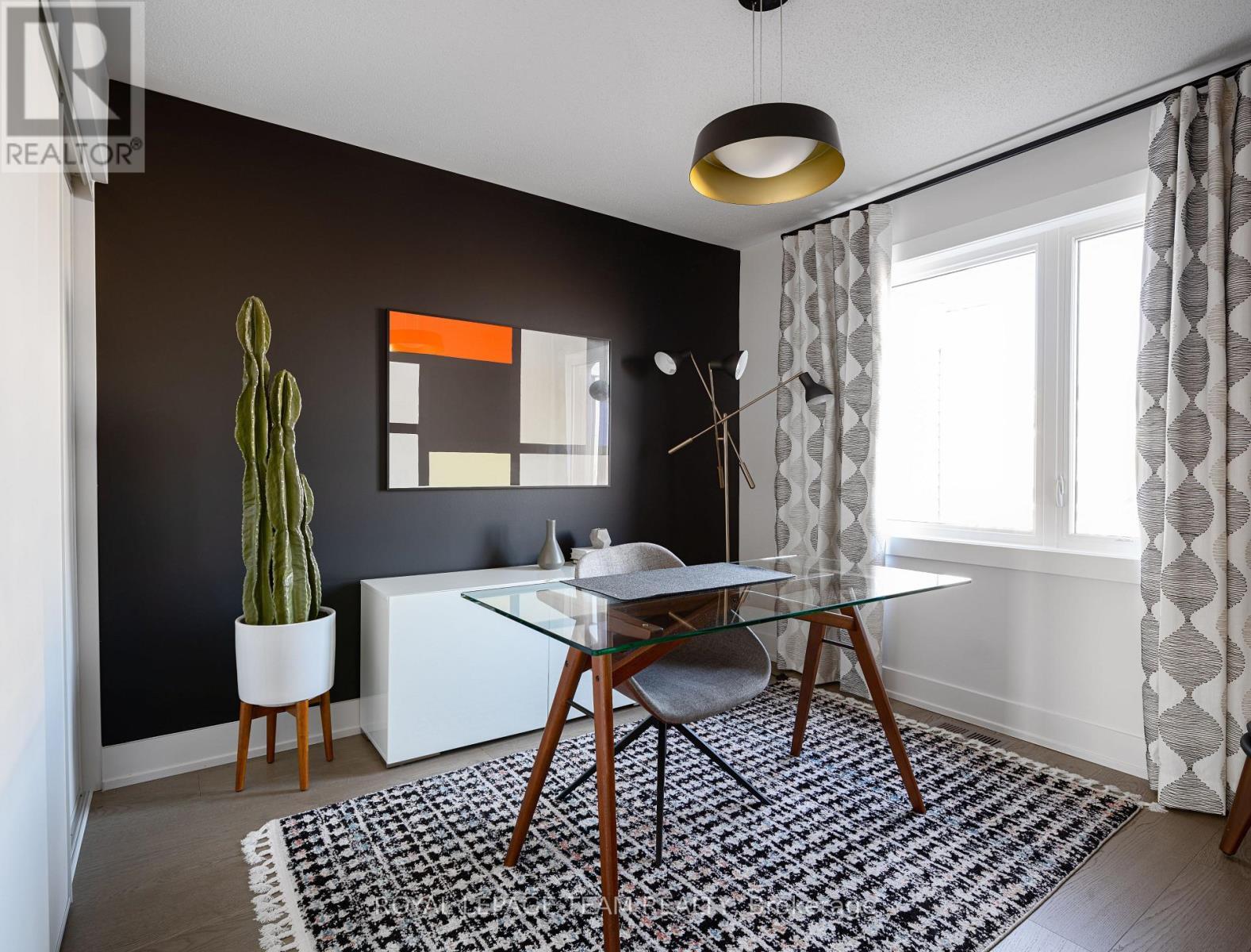 Photos showcase builder finishes. Home being built - 110 Laurel Private, North Grenville, ON - Indoor Photo Showing Office