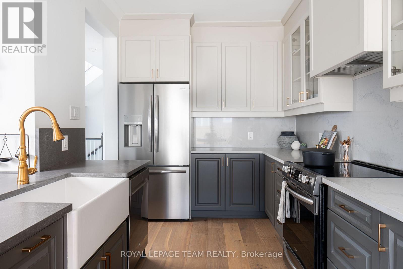 Photos showcase builder finishes. Home being built - 112 Laurel Private, North Grenville, ON - Indoor Photo Showing Kitchen With Upgraded Kitchen