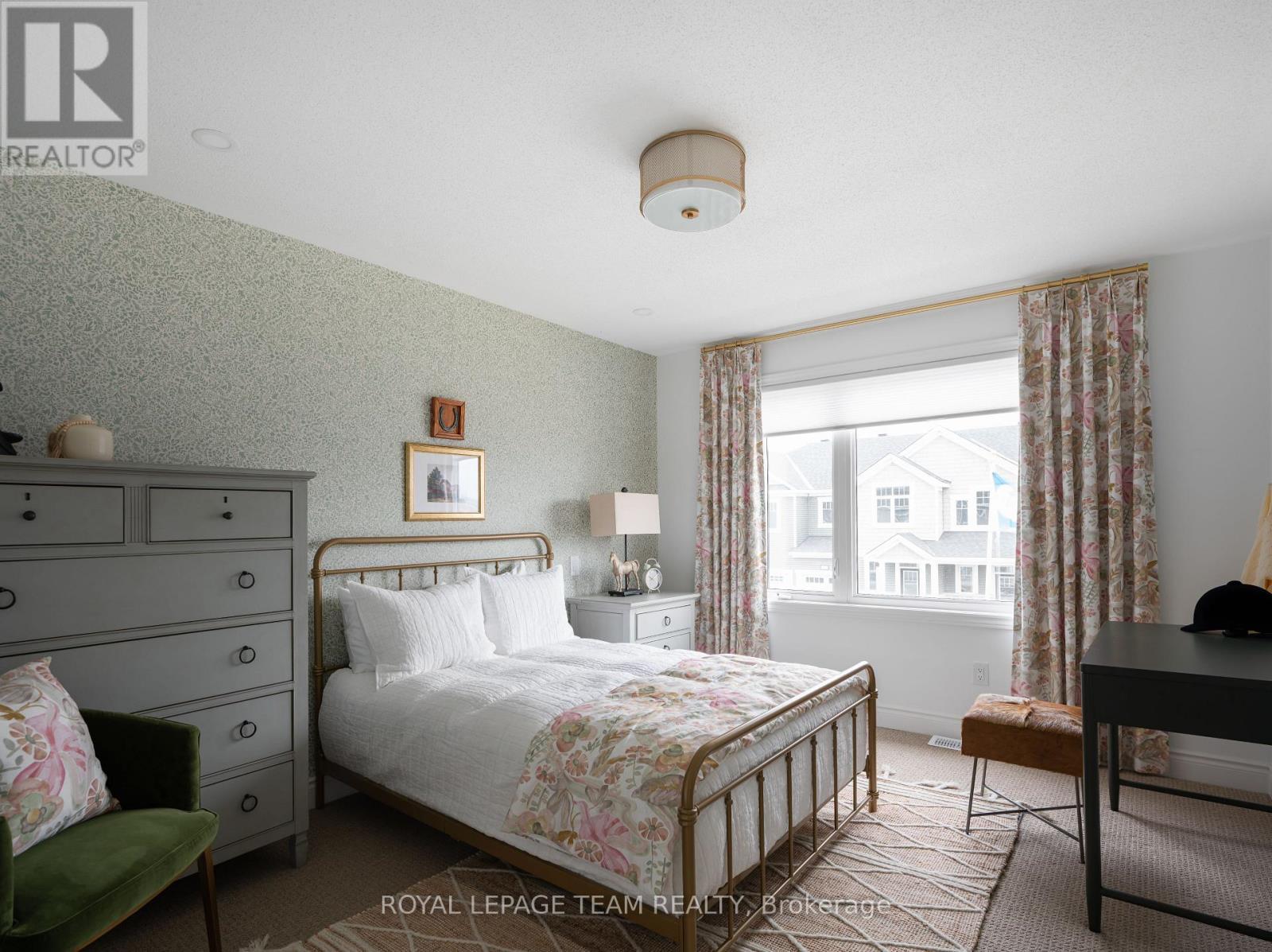 Photos showcase builder finishes. Home being built - 112 Laurel Private, North Grenville, ON - Indoor Photo Showing Bedroom