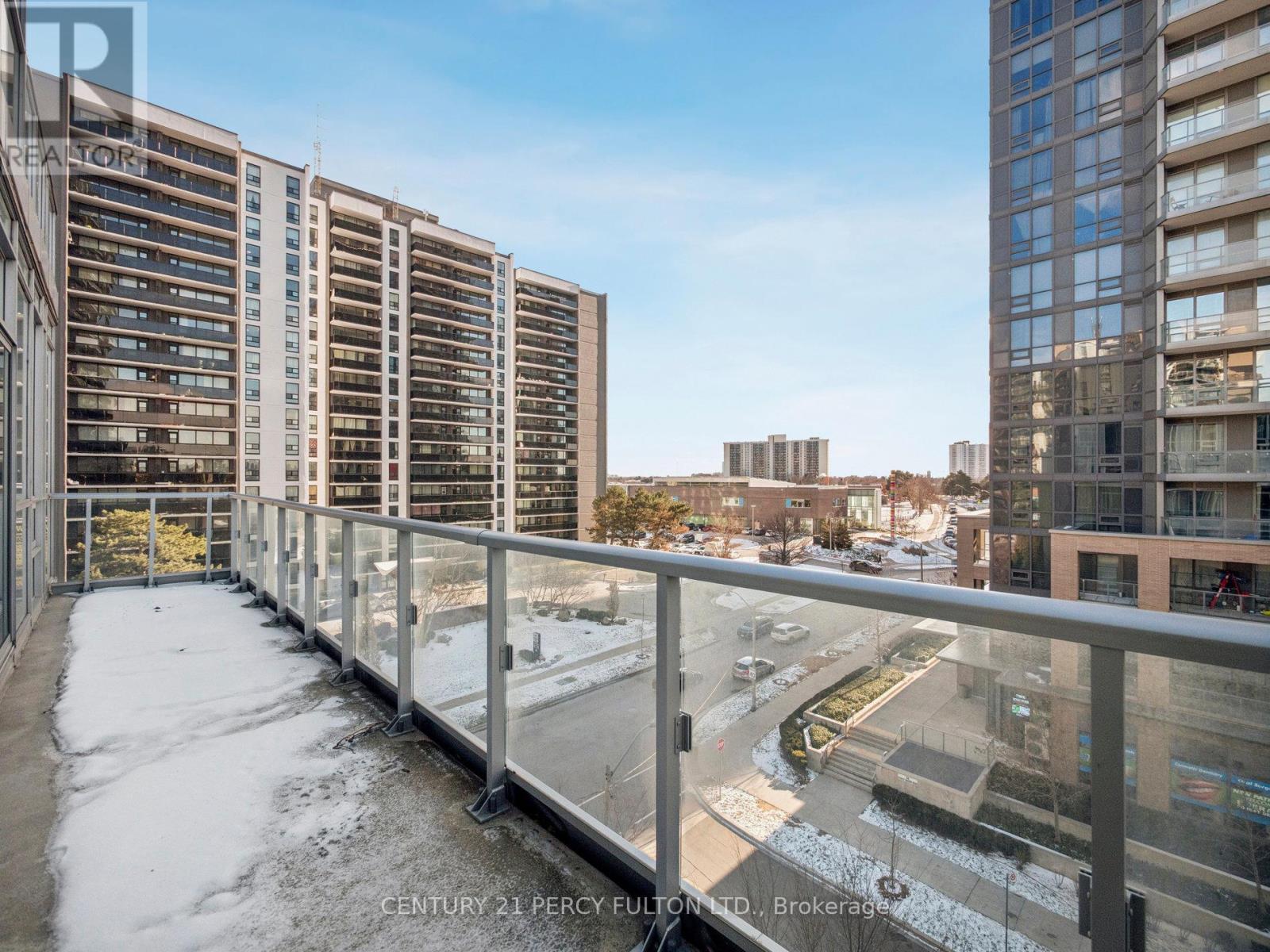 Open Wide Balcony - 408 - 62 Forest Manor Road, Toronto, ON - Outdoor