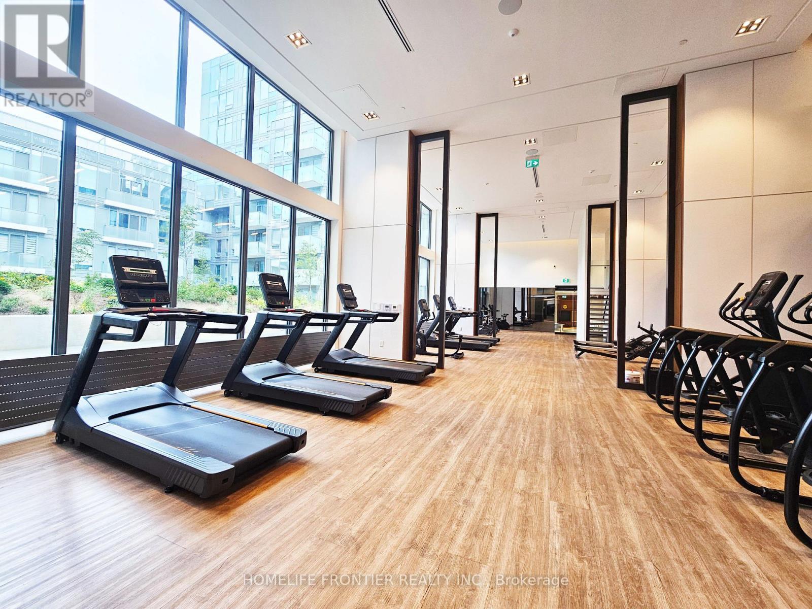 S1103 - 8 Olympic Garden Drive, Toronto, ON - Indoor Photo Showing Gym Room