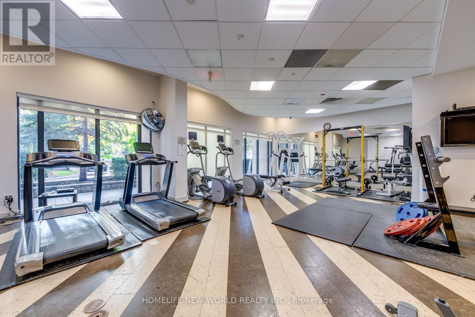 531 - 650 Sheppard Avenue E, Toronto, ON - Indoor Photo Showing Gym Room