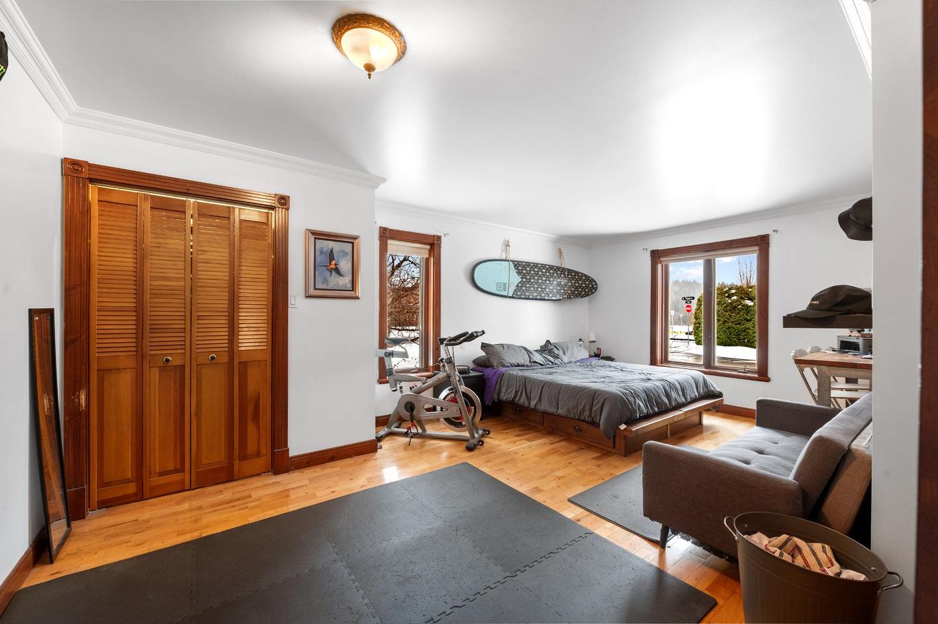 Chambre à coucher principale - 30Z - 30Az Rue Giguère, Sainte-Agathe-Des-Monts, QC - Indoor Photo Showing Bedroom