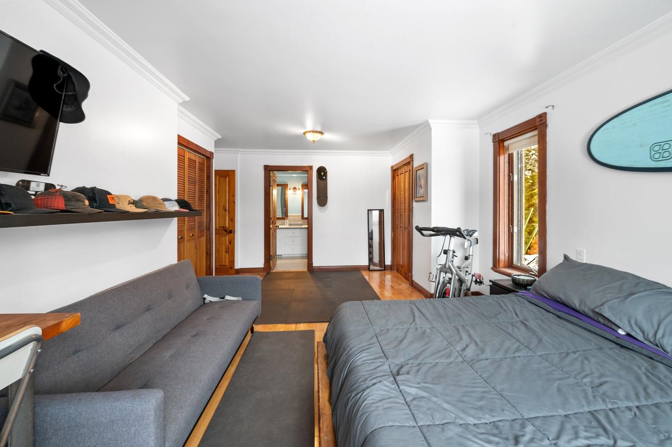 Chambre à coucher principale - 30Z - 30Az Rue Giguère, Sainte-Agathe-Des-Monts, QC - Indoor Photo Showing Bedroom