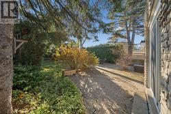 Gorgeous back yard with lots of seating -