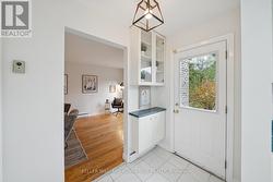 Back door to patio -