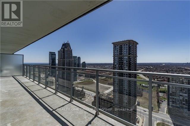 2908 - 360 Square One Drive, Mississauga, ON - Outdoor With Balcony With View With Exterior