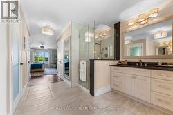 Vanity 2 and adjustable height showerhead -