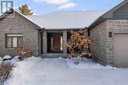Covered front porch. -
