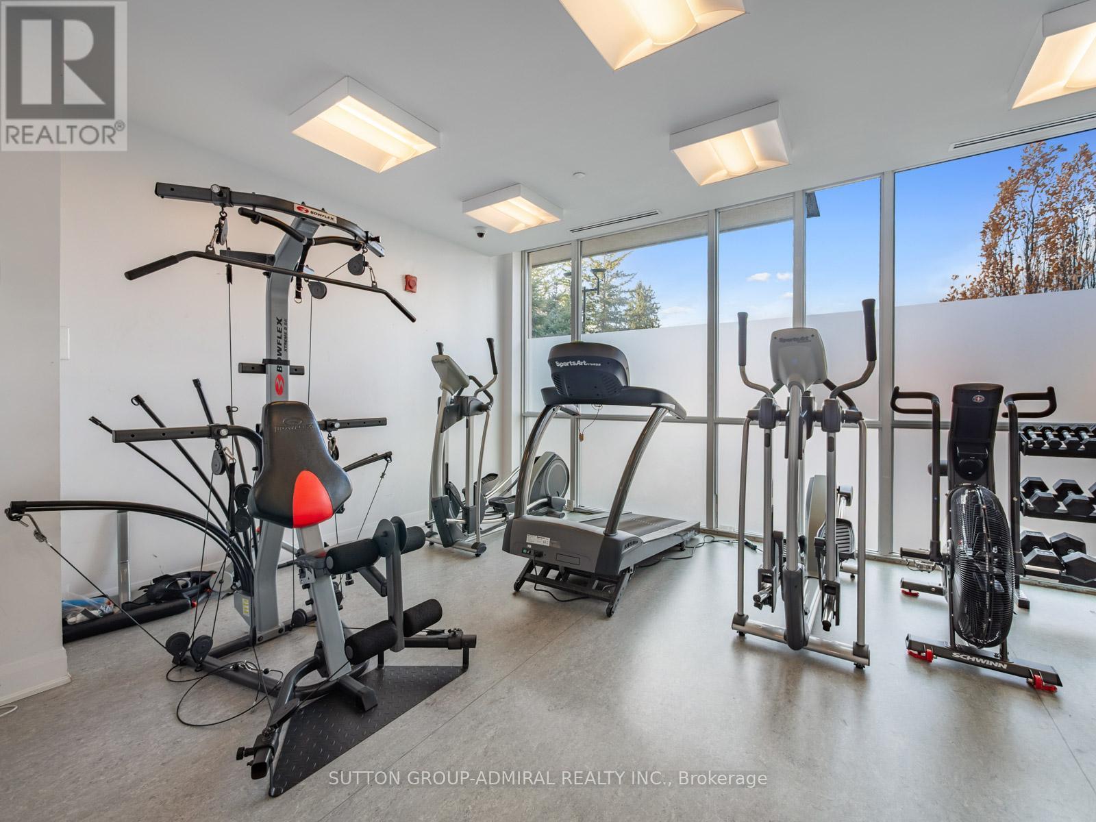 705 - 4700 Highway 7, Vaughan, ON - Indoor Photo Showing Gym Room