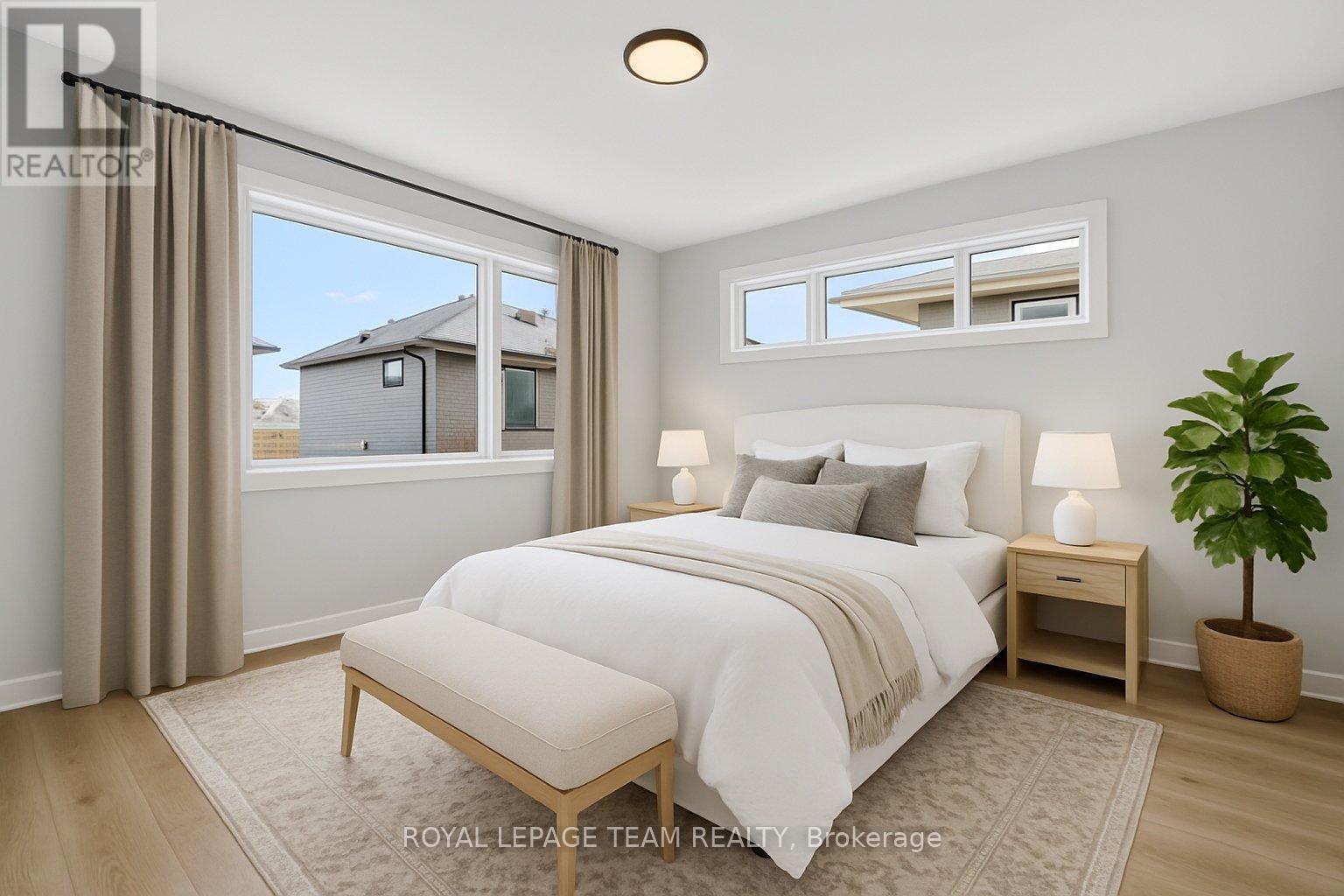 Virtually Staged - 18 - 301 Glenroy Gilbert Drive N, Ottawa, ON - Indoor Photo Showing Bedroom
