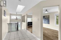 Foyer with Skylight -