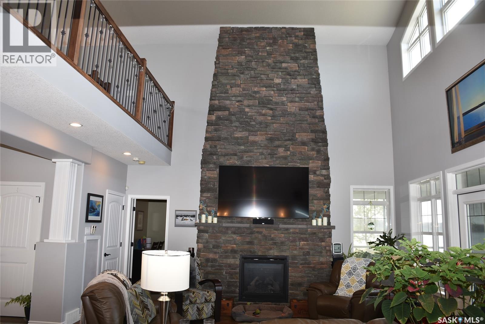 50 Aaron Place, North Qu'Appelle Rm No. 187, SK - Indoor With Fireplace