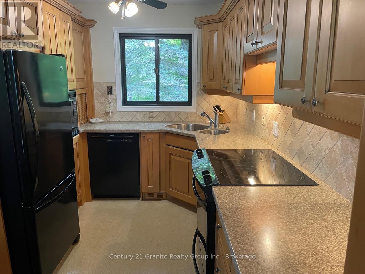 1119 Wampum Road, Dysart Et Al (Dudley), ON - Indoor Photo Showing Kitchen With Double Sink