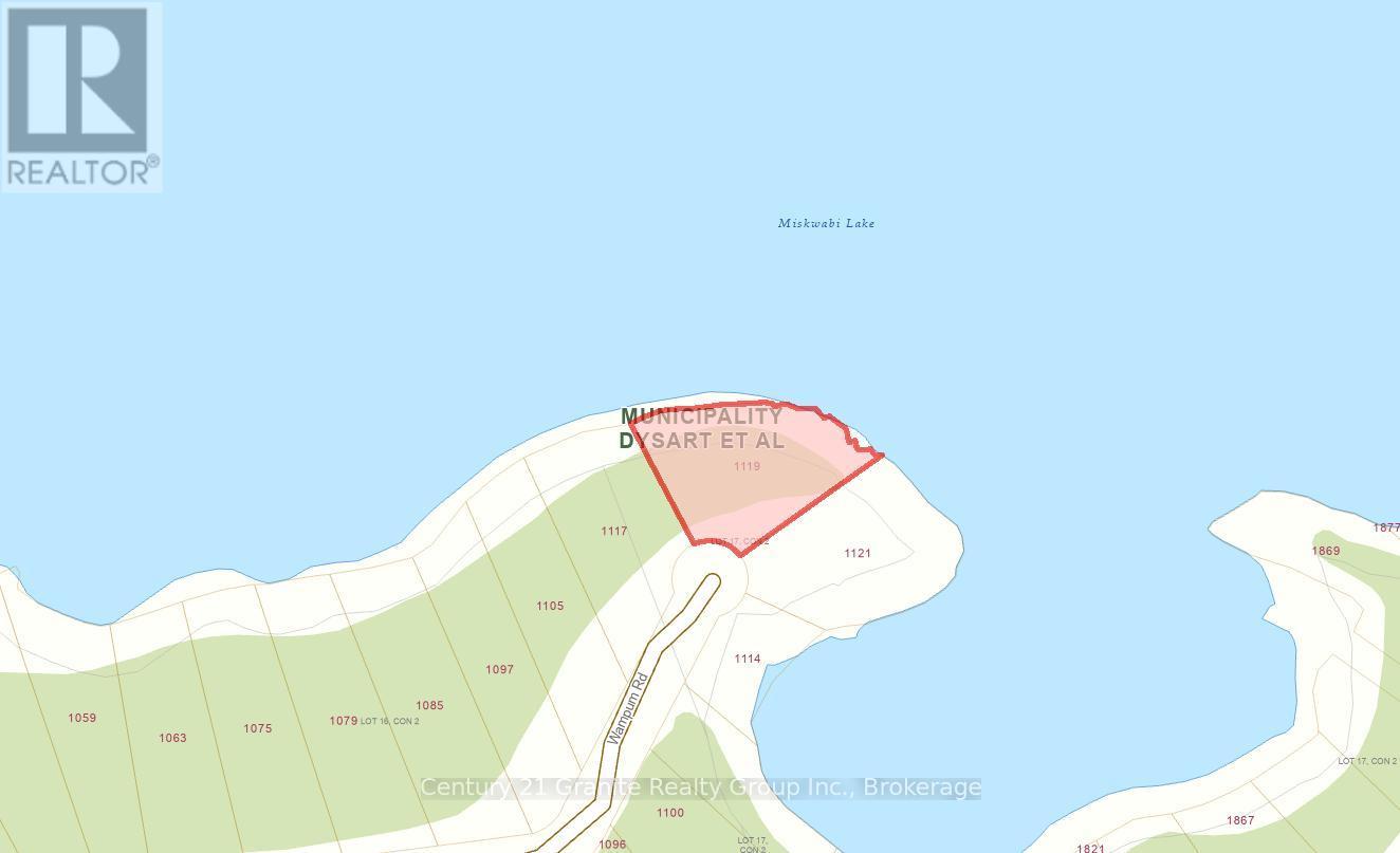 GIS Map - 1119 Wampum Road, Dysart Et Al (Dudley), ON - Other