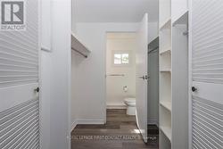 Walk through closet -