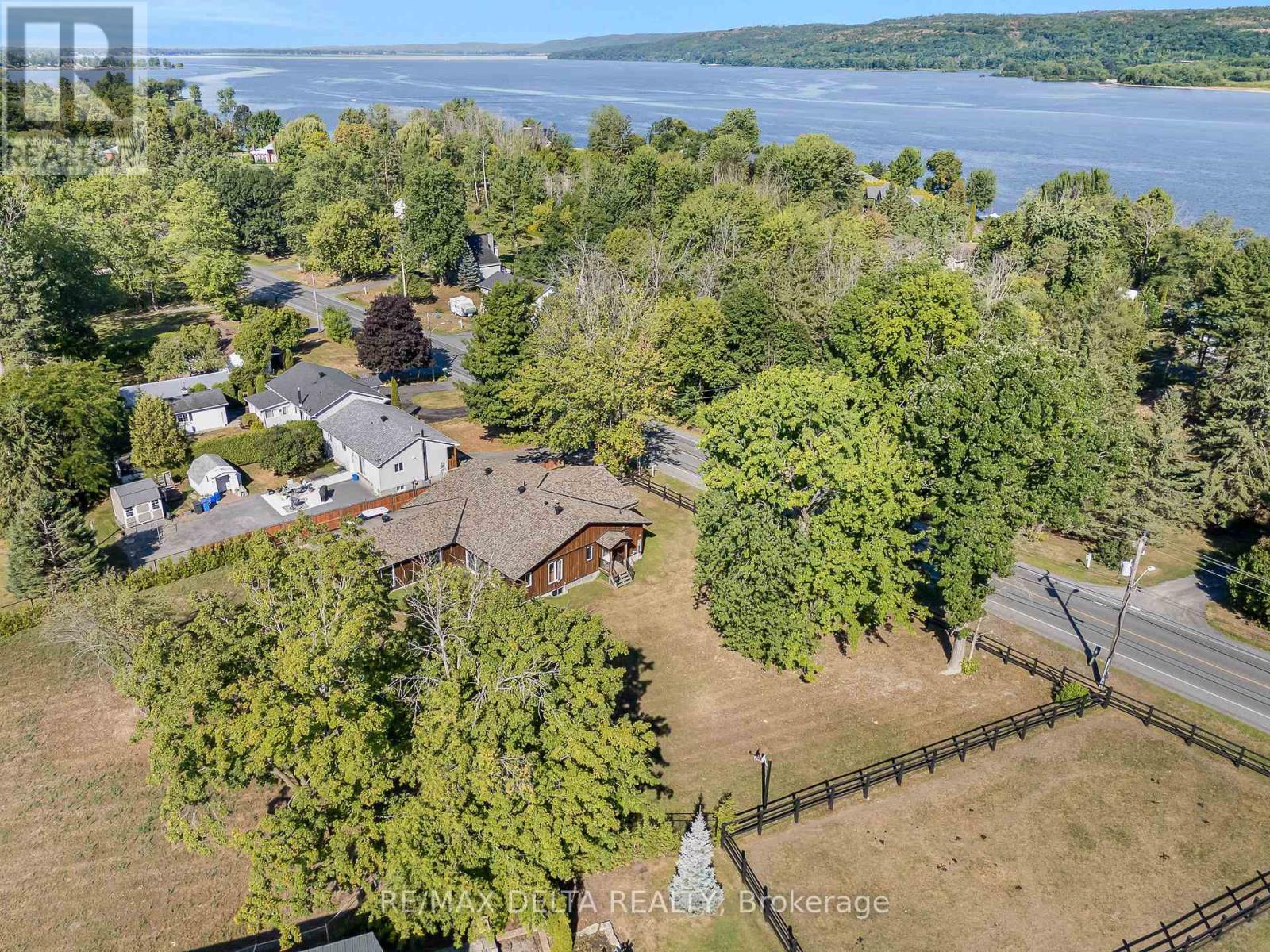 455 Front Road W, Champlain, ON - Outdoor With Body Of Water With View