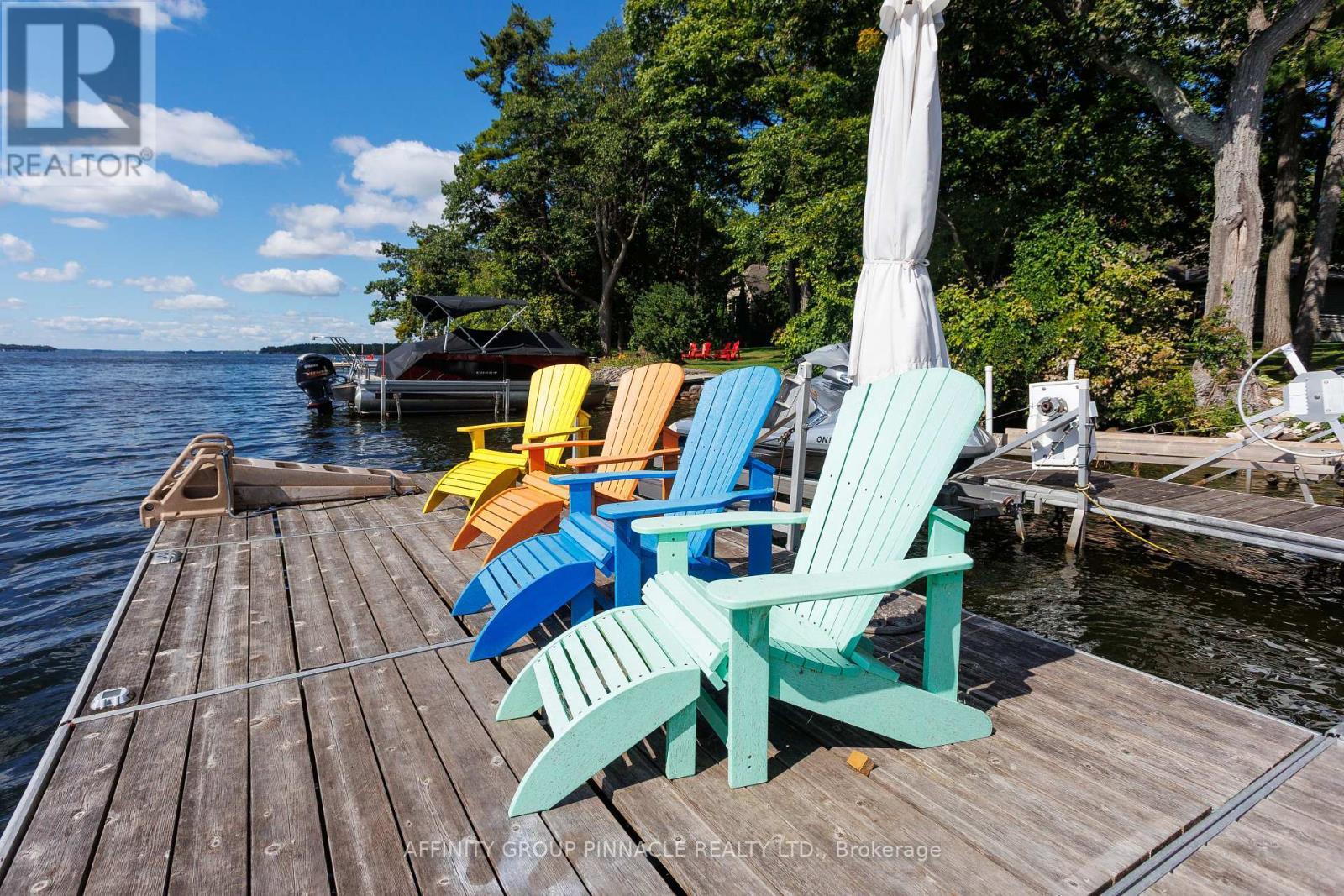 12 Edgewood Drive, Kawartha Lakes (Verulam), ON - Outdoor With Body Of Water With Deck Patio Veranda