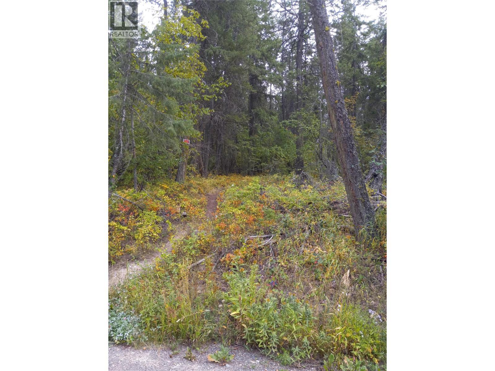 trail into property - Hitchcock Road, Vernon, BC