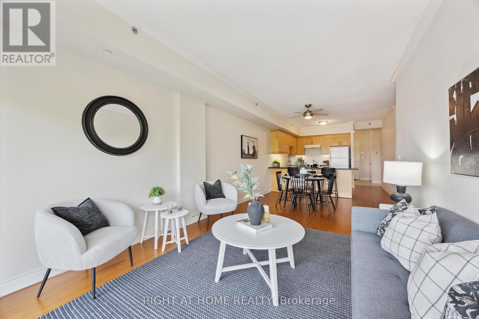205 - 171 Shanly Street, Scugog (Port Perry), ON - Indoor Photo Showing Living Room