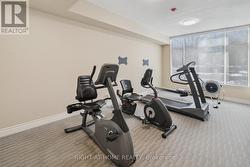 exercise room -