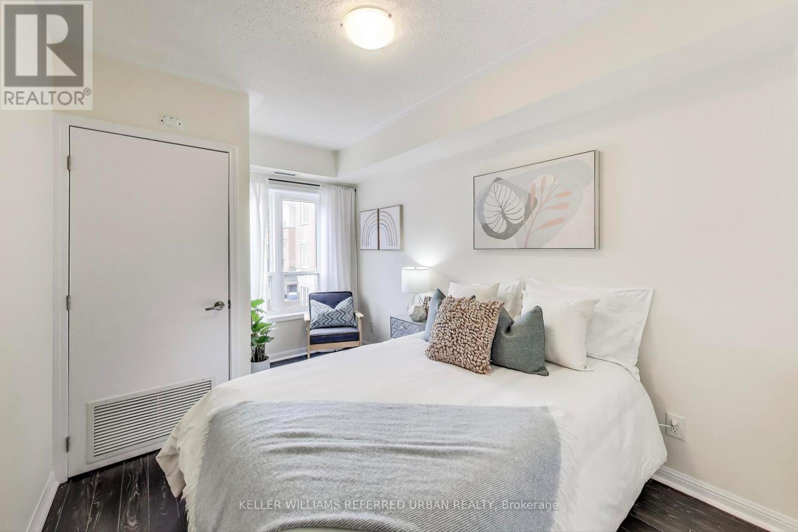 206 - 10 Mendelssohn Street, Toronto, ON - Indoor Photo Showing Bedroom