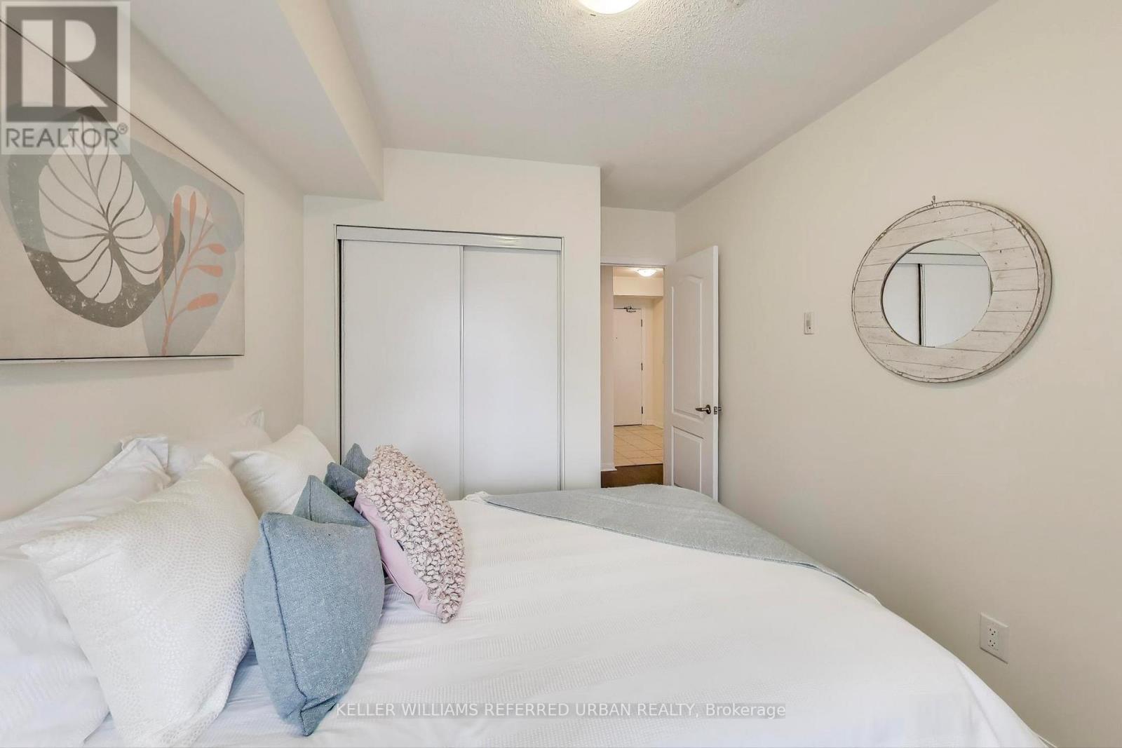 206 - 10 Mendelssohn Street, Toronto, ON - Indoor Photo Showing Bedroom