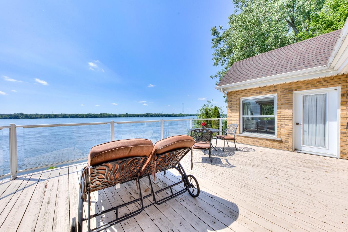 Balcon - 8730 Boul. Lasalle, Montréal (Lasalle), QC - Outdoor With Body Of Water With Deck Patio Veranda With Exterior