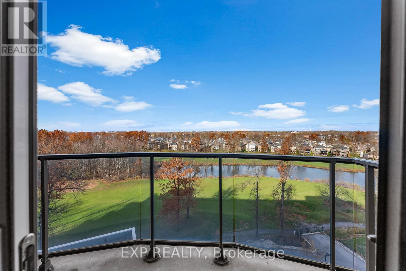 814 - 7711 Green Vista Gate, Niagara Falls (Oldfield), ON - Outdoor With Balcony With View