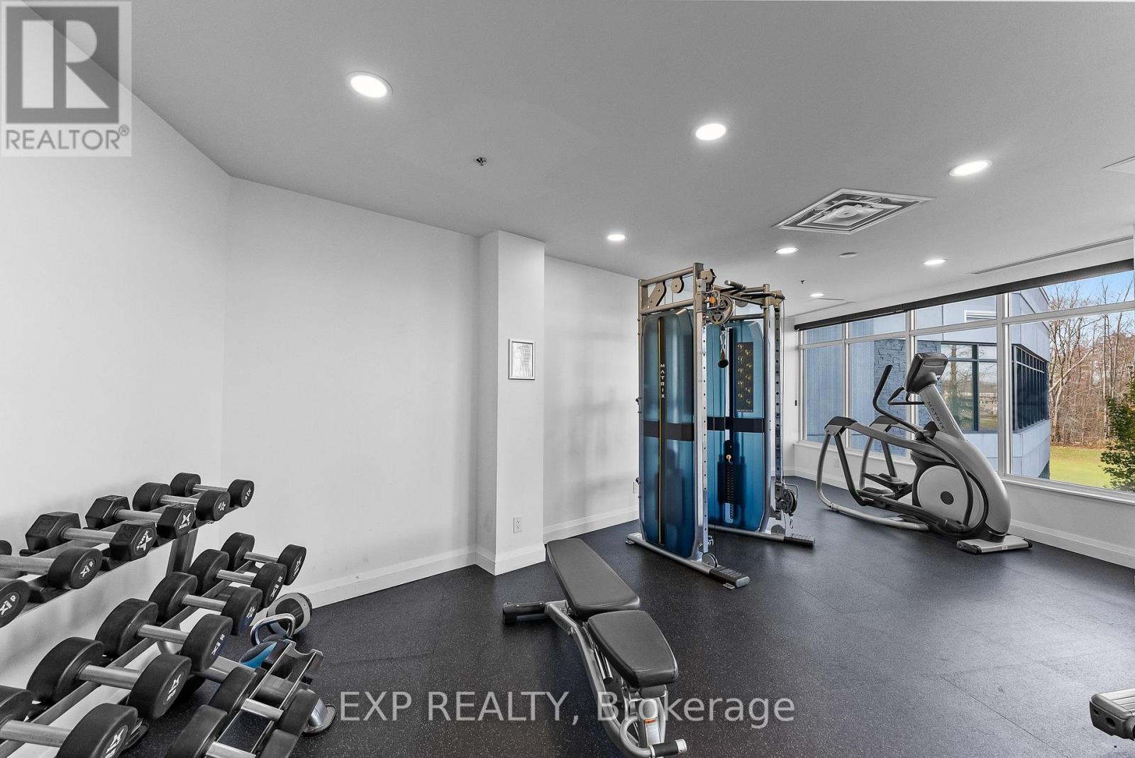 814 - 7711 Green Vista Gate, Niagara Falls (Oldfield), ON - Indoor Photo Showing Gym Room