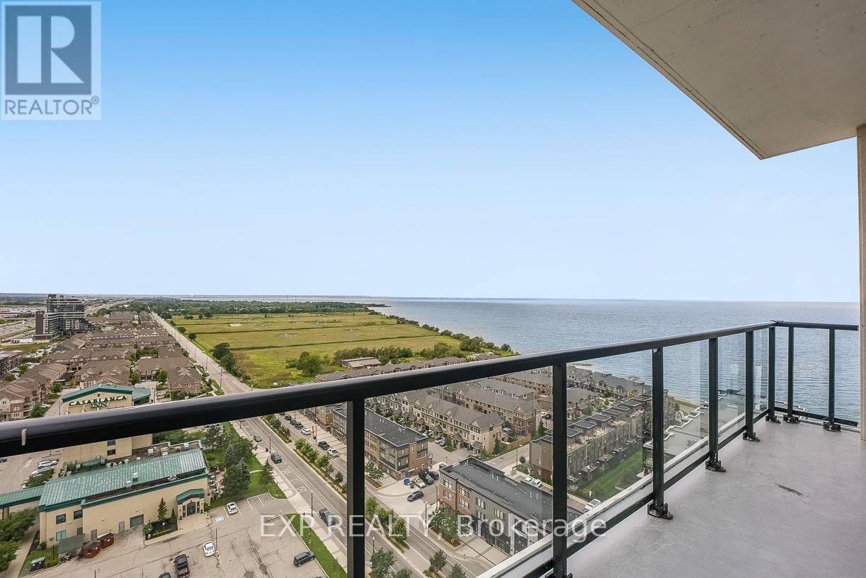 1802 - 385 Winston Road, Grimsby (Grimsby Beach), ON - Outdoor With Body Of Water With Balcony With View