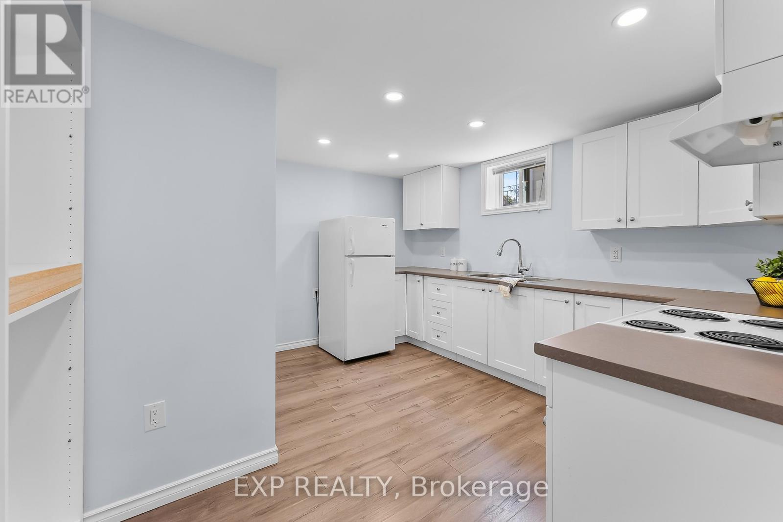 Refreshed Second Kitchen - 19 Moote Street, St. Catharines (Fairview), ON - Indoor Photo Showing Kitchen
