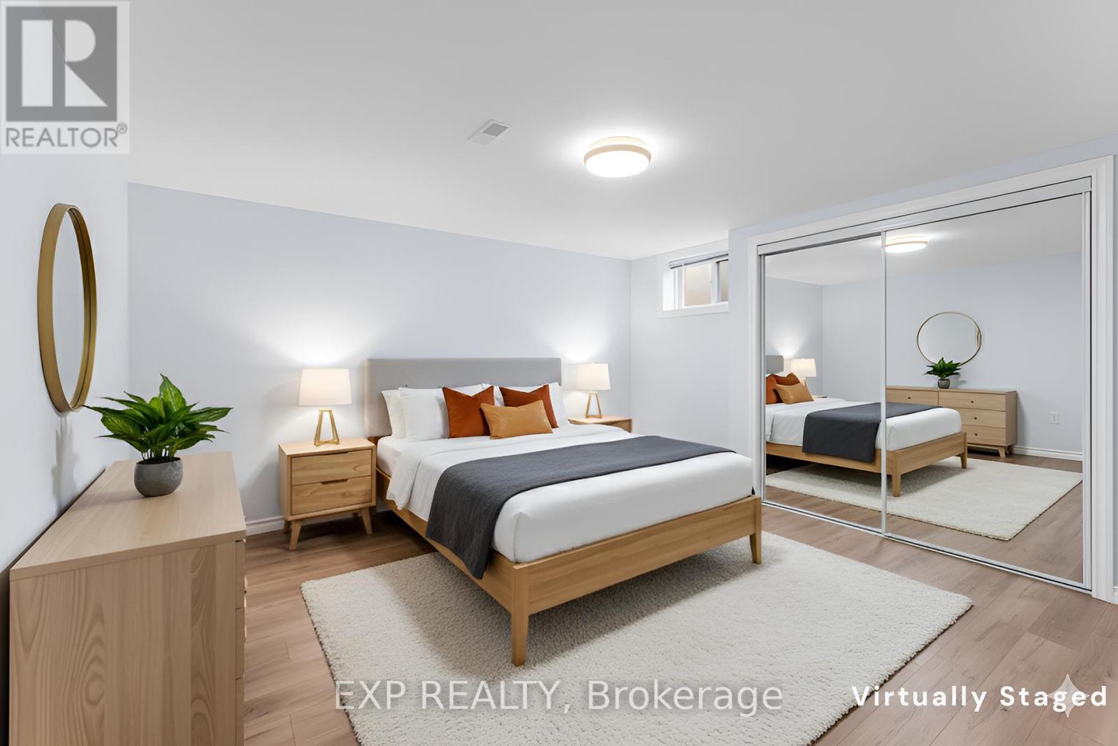 Virtually Staged - 19 Moote Street, St. Catharines (Fairview), ON - Indoor Photo Showing Bedroom