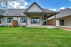 Large Covered Rear Porch -