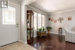 Inside view oif the front entrance -