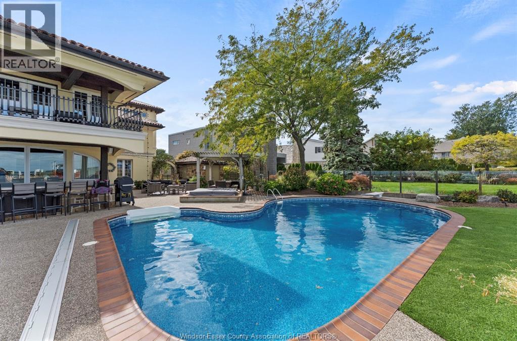 13038 Riverside Drive, Tecumseh, ON - Outdoor With In Ground Pool With Backyard