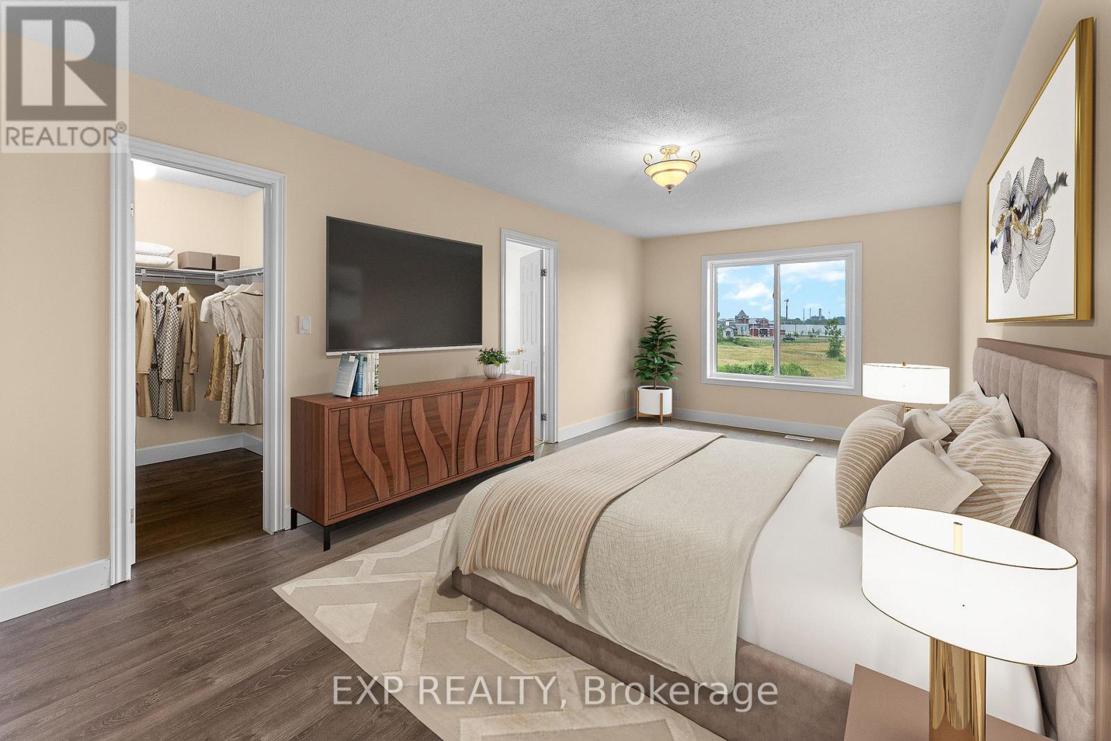 Virtually staged - 38 Natalie Court, Thorold (Confederation Heights), ON - Indoor Photo Showing Bedroom