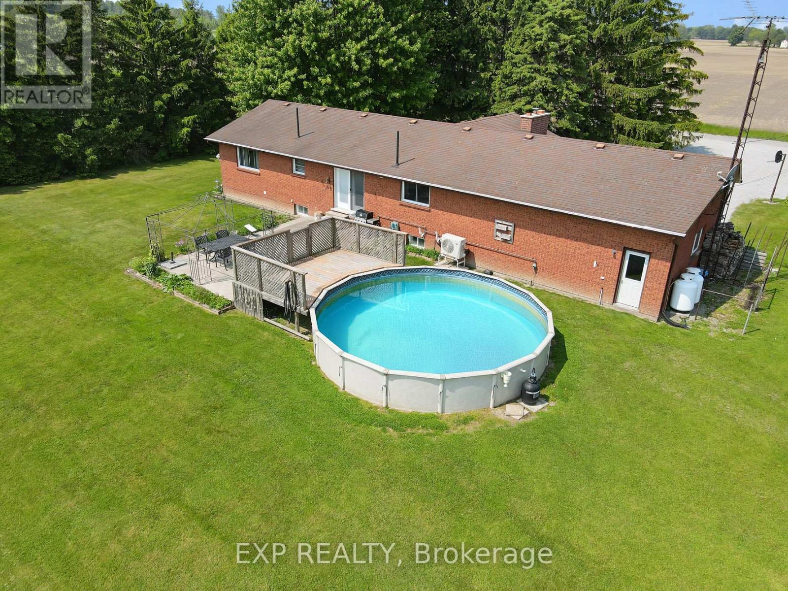 21419 Outred Road, Wainfleet (Marshville/Winger), ON - Outdoor With Above Ground Pool