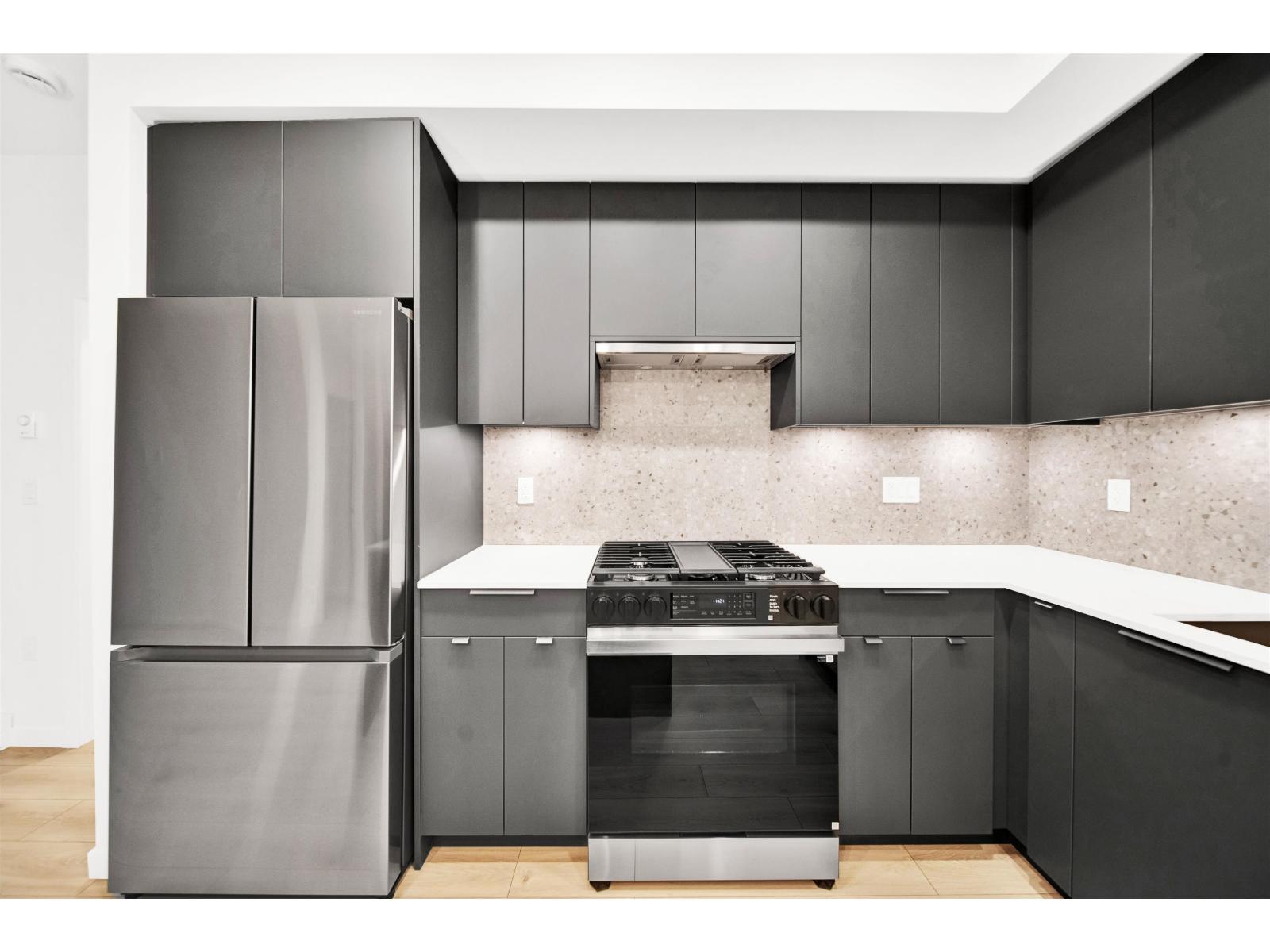 109 7936 206 Street, Langley, BC - Indoor Photo Showing Kitchen With Upgraded Kitchen