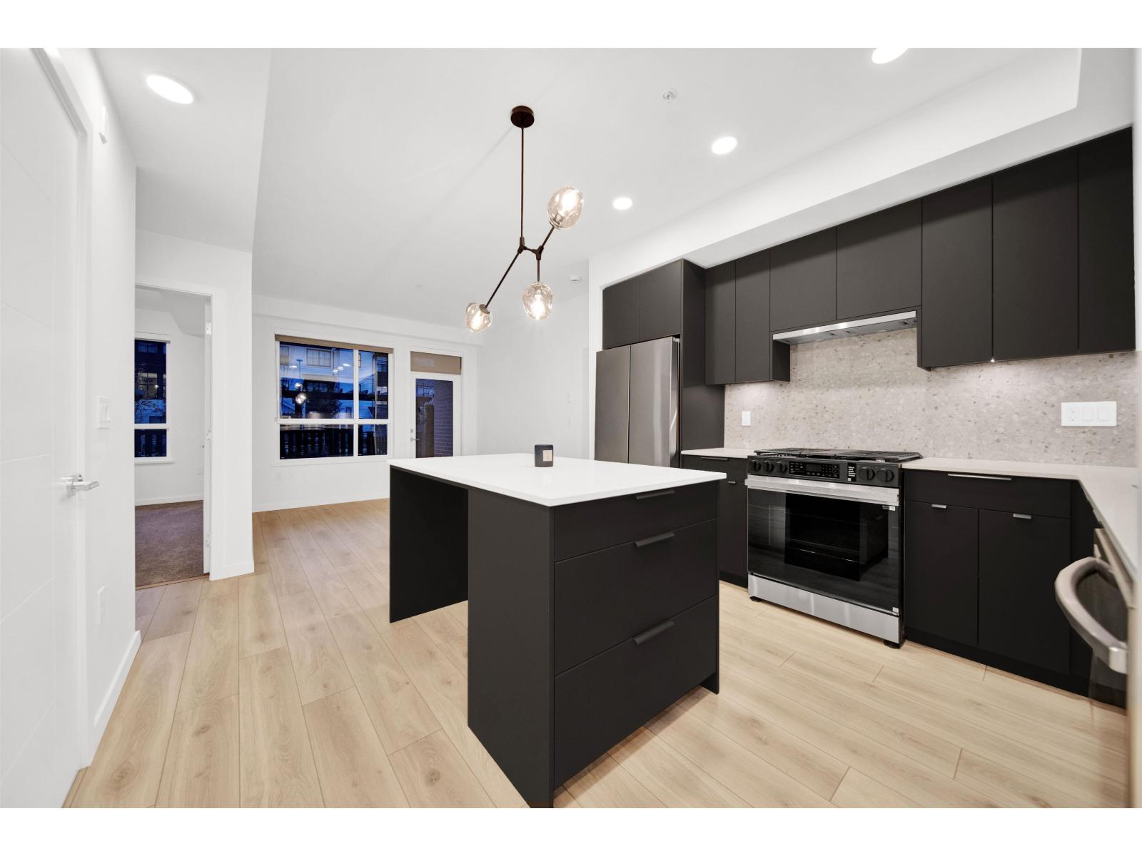 109 7936 206 Street, Langley, BC - Indoor Photo Showing Kitchen With Upgraded Kitchen