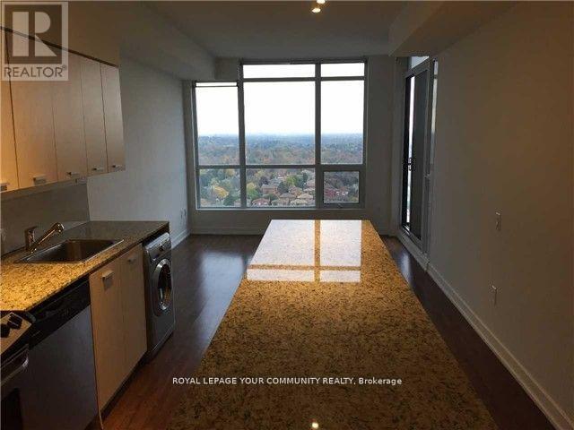 2503 - 33 Singer Court, Toronto, ON - Indoor Photo Showing Kitchen