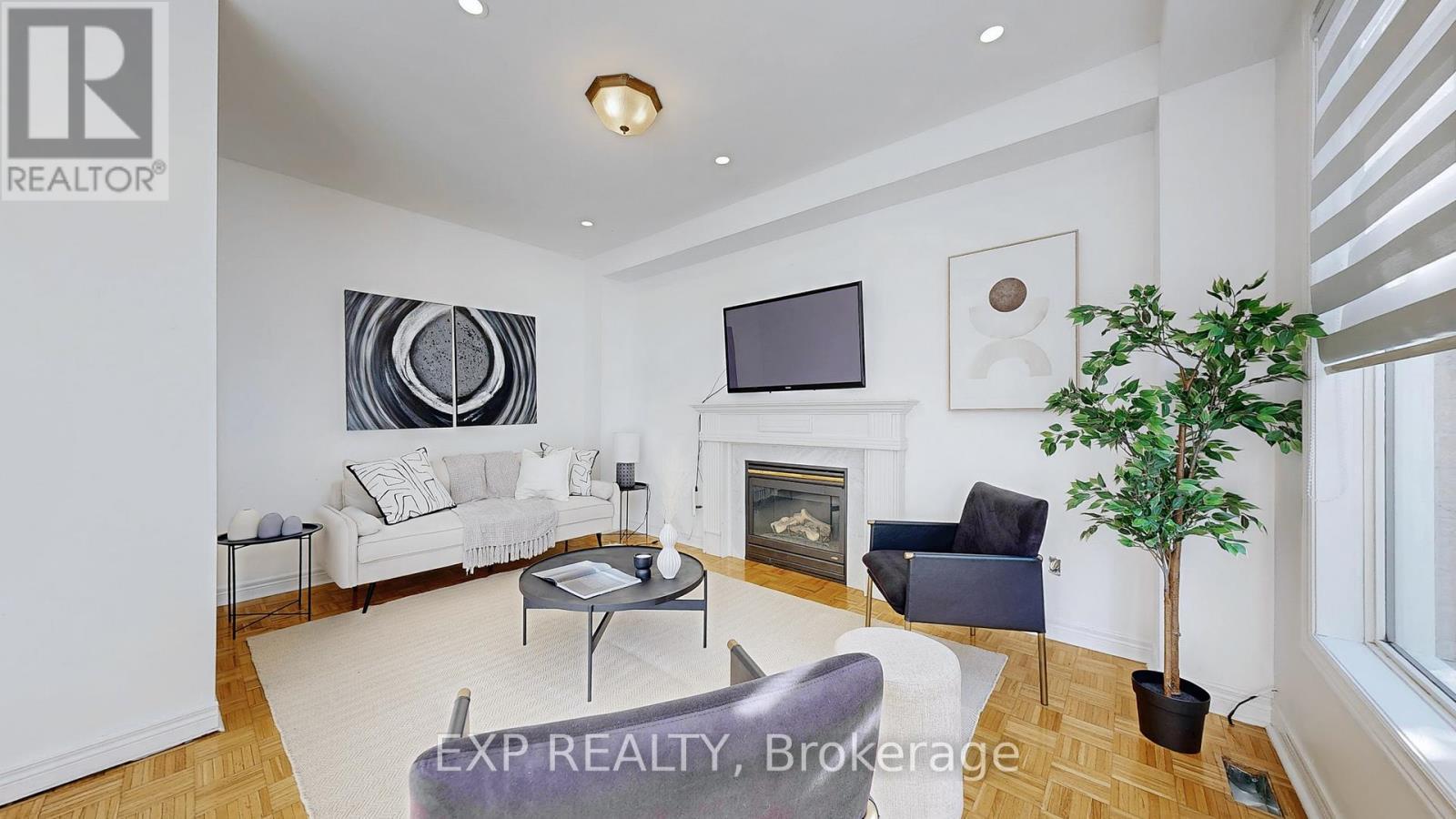 19 La Rocca Avenue, Vaughan, ON - Indoor With Fireplace