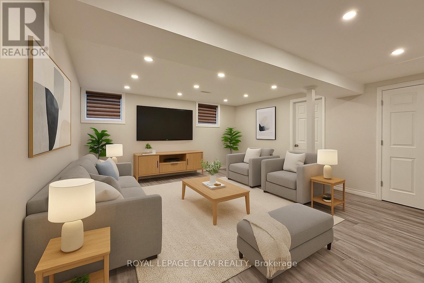 Family/Party room staged - 709 Megrez Way E, Ottawa, ON - Indoor