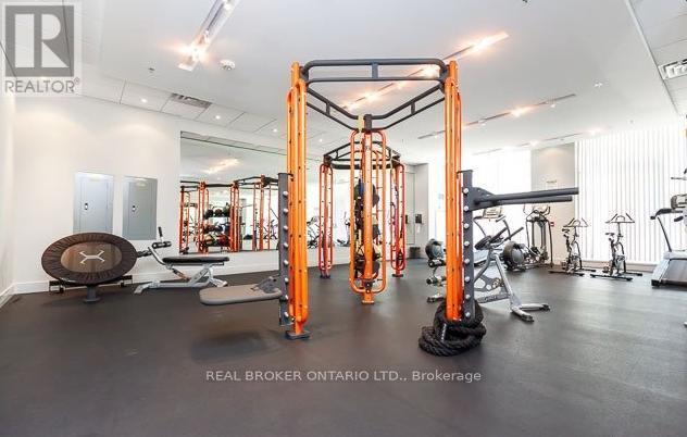 741 - 68 Abell Street, Toronto, ON - Indoor Photo Showing Gym Room