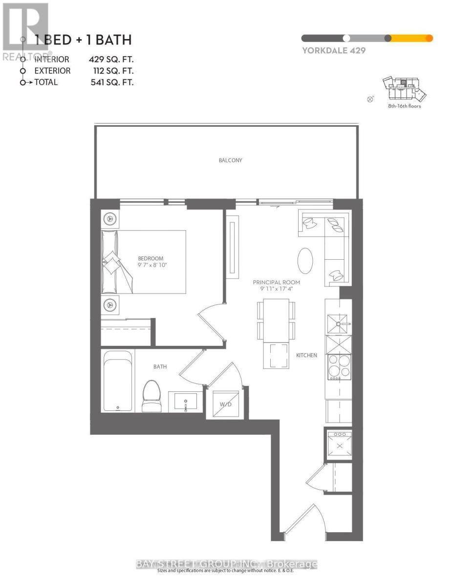 1101 - 8 Tippett Road, Toronto, ON - Other