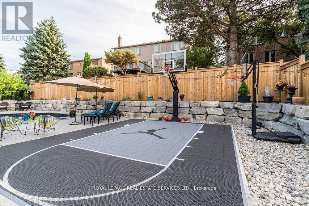 2498 Robin Drive, Mississauga, ON - Outdoor With In Ground Pool With Deck Patio Veranda