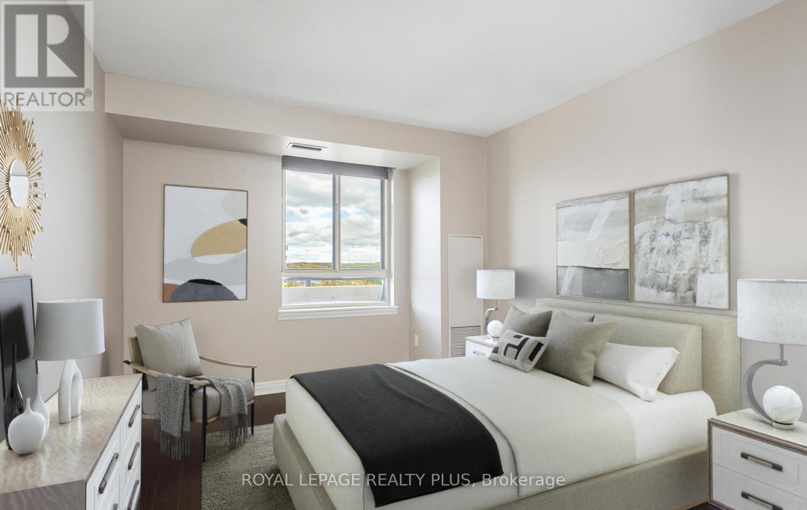 Virtually Staged - Ph8 - 5 Lisa Street, Brampton, ON - Indoor Photo Showing Bedroom