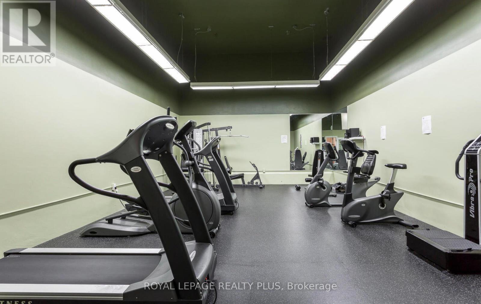 Ph8 - 5 Lisa Street, Brampton, ON - Indoor Photo Showing Gym Room